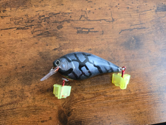 2.5 square bill thunder and lightning red belly