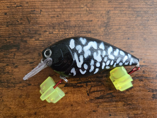 2.5 square bill black night shimmer