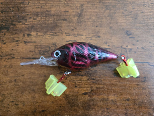 deep diver metallic red and black striker