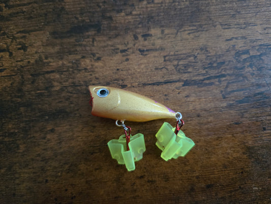 bleeding gold drop hula popper