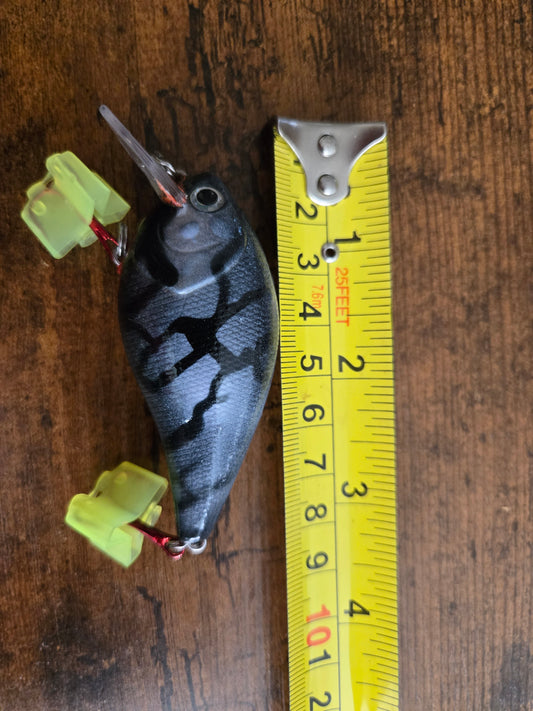 2.5 square bill thunder and lightning red belly